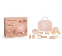 Miniland Set de Belleza de Madera para muñecos con Accesorios