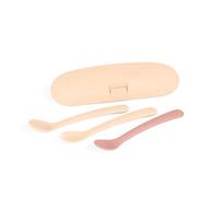 Miniland - Set de cubiertos para bebé anatómicos y evolutivos con funda protectora. Picneat (Valencia)