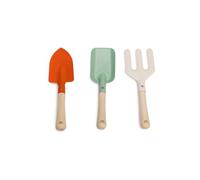 Miniland Set de Herramientas de Jardinería Infantil - Pala, Paleta y Rastrillo para Niños, Juego Educativo para Aprender a Cuidar Las Plantas, +3 Años