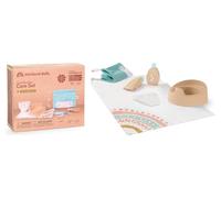 Miniland Set de Higiene de Madera para muñecos con Accesorios