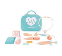 Miniland Set de Médico de Madera para muñecos