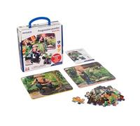 Miniland Set de Puzzles progresivos: La Vida de una Planta. A Partir de 3 años.