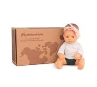 Miniland Muñeca Caucásica 32 Cm Y Conjunto Ropa Forest