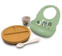 Miniland Set Silicona BLW Garden