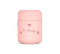 Miniland Termo Bebé para Comida 280 ml, Diseñado por Verónica Díaz, Acero Inoxidable, Mantiene Temperatura más de 24h Frío y Calor, Sistema Antigoteo | CRVSH by JustCoco