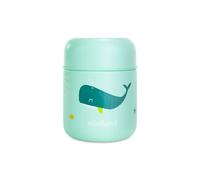 Miniland Termo Bebé para Comidas 280ml de Acero Inoxidable, Cierre Hermético y Aislamiento de Doble Pared, Mantiene Temperatura más de 24h Frío y Calor | Whaley