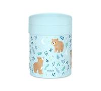 Miniland Termo Bebé para Comidas 700ml con 2 Recipientes Herméticos, Acero Inoxidable, Conserva Temperatura, Apto para Calentar y Libre de BPA | Thermetic Bear