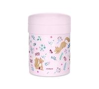 Miniland Termo Bebé para Comidas 700ml con 2 Recipientes Herméticos, Acero Inoxidable, Conserva Temperatura, Apto para Calentar y Libre de BPA | Thermetic Squirrel