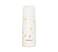 Miniland Termo Bebé para Líquidos 350ml, +12h Frío y Calor | Valencia | Acero Inoxidable, Mantiene Temperatura hasta 24h, Cierre Hermético y Sistema Antigoteo, Libre de BPA, Botella Térmica