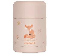 Miniland – Termo para sólidos Thermy Candy – 600 ml, doble pared, acero inoxidable