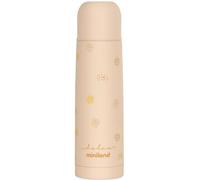 Miniland - Termo Bebé para Líquidos 500 ml de Acero Inoxidable, Mantiene Temperatura más de 24h Frío y Calor, Cierre Hermético y Sistema Antigoteo (Vanilla)