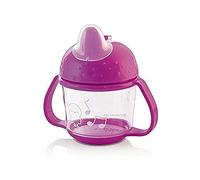 Miniland Trainy - Vaso con boquilla 170 ml, color rosa