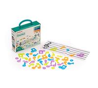 Miniland - Translucent Musical Counters: Divertidos contadores en Forma de Nota Musical para mesas de luz.