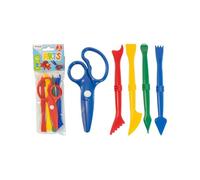 Miniland Utensilios para Plastilina y Arcilla, 5 Herramientas - 14cm