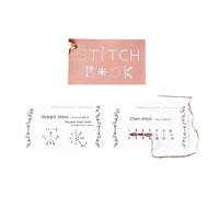 Minilibro De Costura Creativa, Libro Portátil De Tarjetas De Costura Para Entusiastas Del Bordado Y La Principiantes, Libro De Instrucciones De Técnicas De Costura Creativas Hechas A Mano