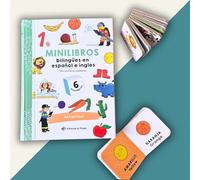 Minilibros bilingües en español e inglés - Mis primeras palabras: Minilibros para aprender las primeras palabras en español e inglés. ¡Incluye un puzle!: 11 (Cuentos para bebés)