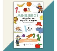 Minilibros bilingües en español e inglés - Mis primeras palabras: Minilibros para aprender las primeras palabras en español e inglés. ¡Incluye un puzle!: 11 (Cuentos para bebés)