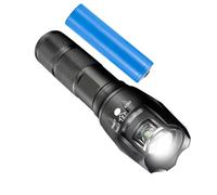 Minilinterna genérica, portátil de cinco modos, lámpara de antorcha para exterior, para luz brillante, acampada, exterior, viaje, caminar, noche, casa, trabajo, corte de corriente y bolsillo