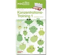 LÜK Entrenamiento de concentración miniLÜK 1 para preescolar y primaria