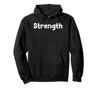 Minimal Faith Word Design Simple Powerful Expression Tees Sudadera con Capucha