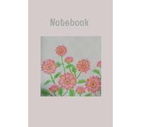 Minimal Floral Notebook: 6x9 Lined Journal with Pink Floral Cover, 120 Pages for Writing, Daily Notes & Journaling