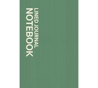 Minimal Lined Notebook: A Minimal Lined Notebook for Notes, Writing, and Everyday Use 120pages Lined 6" x 9"