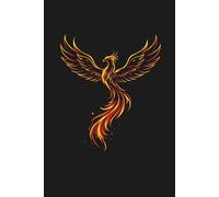 Minimal Phoenix Line Art Lined Notebook: Clean Lined Journal with Simple Phoenix Line Art for Focused Writing and Daily Notes