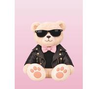 Minimal Teddy Bear Notebook: Cute Aesthetic Journal: Lined Notebook for Writing, Notes & Journaling | Soft Pink Minimal Gift for Women