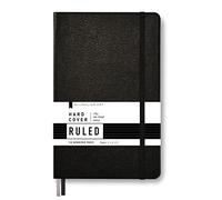 Minimalism Art - Cuaderno clásico, tamaño A5, 240 páginas, tapa dura/piel sintética fina, bolsillo interior, papel de calidad, 80 g/m², diseñado en San Francisco