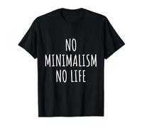 Minimalismo Amante Minimalista Declutter Simplicidad Moderno Zen Camiseta