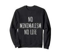 Minimalismo Amante Minimalista Declutter Simplicidad Moderno Zen Sudadera