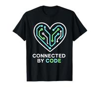 Minimalismo tecnológico: Conectado por el código Camiseta