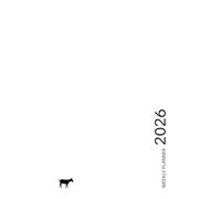 Minimalist 2026 Weekly Planner: A Simple and Elegant Agenda to Organize Your Year with Clarity and Focus