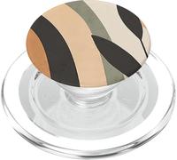 Minimalist Abstract Color Art Plant PopSockets PopGrip para MagSafe
