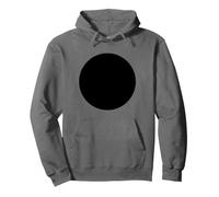 Minimalist Black Circle Geometric Dot Graphic Sudadera con Capucha