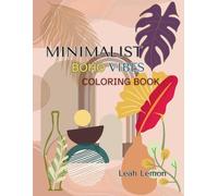Minimalist Boho Vibes Coloring Book