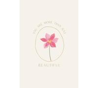 Minimalist Bunchberry Flower Notebook, A Minimalist Botanical Journal for Writers, Dreamers & Nature Lovers