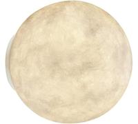 Minimalist Children's Bedroom Decorative Night Light, Moon-Like Resin Fiber Wall Lamps, E27 Lighting Fixtures for Bedside Living Room Balcony Hotel Bar Cafes