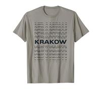 Minimalist City - Polonia Cracovia moderna Camiseta