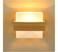 Minimalist Cube Style Solid Bedroom Bedside Lamps Study Living Room Balcony Staircase Lamp Wall Light