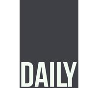 Minimalist Daily Planner: Undated Organizer for Mindfulness, Productivity, and Taking Life One Day at a Time