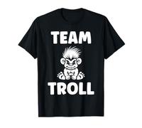 Minimalist Fantasy Creature Monster Simple Team Troll Camiseta