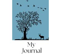 Minimalist Forest Serenity Journal: 6×9 Lined Notebook | 204 Black-and-White Pages | Softcover Planner for School, Work, and Travel