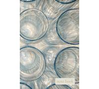 Minimalist Glass Pattern Notebook,A Clean Modern Journal Inspired by Geometric Glass Design for Notes, Ideas, Writing, and Everyday Creativity