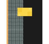 Minimalist Grid Notebook For Maths/ graph - Black: 200 Page Graph Paper Notebook for Math, Notes, Diagrams, Sketches, and Daily Ideas