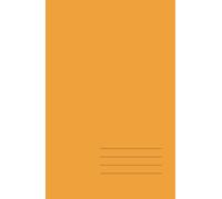 Minimalist Hardcover Notebook - Autumn Orange Leaves, Lined, 512 Pages: Elegant 5.5" × 8.5" journal for work, study, and creative ideas