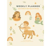 Minimalist Homeschool Weekly Planner - Mythical Creatures Edition: A 12-Month Undated Planner for Teens with ADHD, Neurodivergent & Visual Learners: ... for Homeschool & High School Students