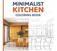 Minimalist Kitchen Coloring Book: A Relaxing, Dopamine-Friendly Escape for the ADHD Mind (Silver Lining Puzzle Series)