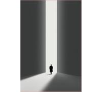 Minimalist Light at the End of the Tunnel Journal: Aesthetic Lone Figure Notebook, 110 Lined Pages, 6x9 inch, Modern Philosophical Stationery.: High ... Notebook for Stoic Reflection and Journaling.