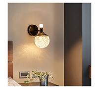 Minimalist Light Copper Acrylic - Wall Sconce Lamp Compatible with Living Room Bedroom Aisle Indoor LED Stair Lamp,Ceiling Chandelier